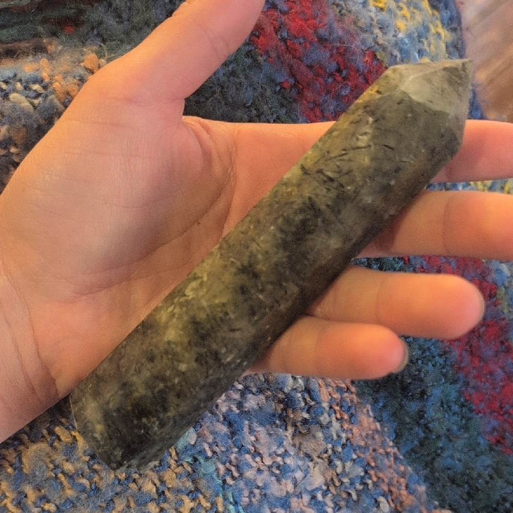 Tall Prehnite Tower